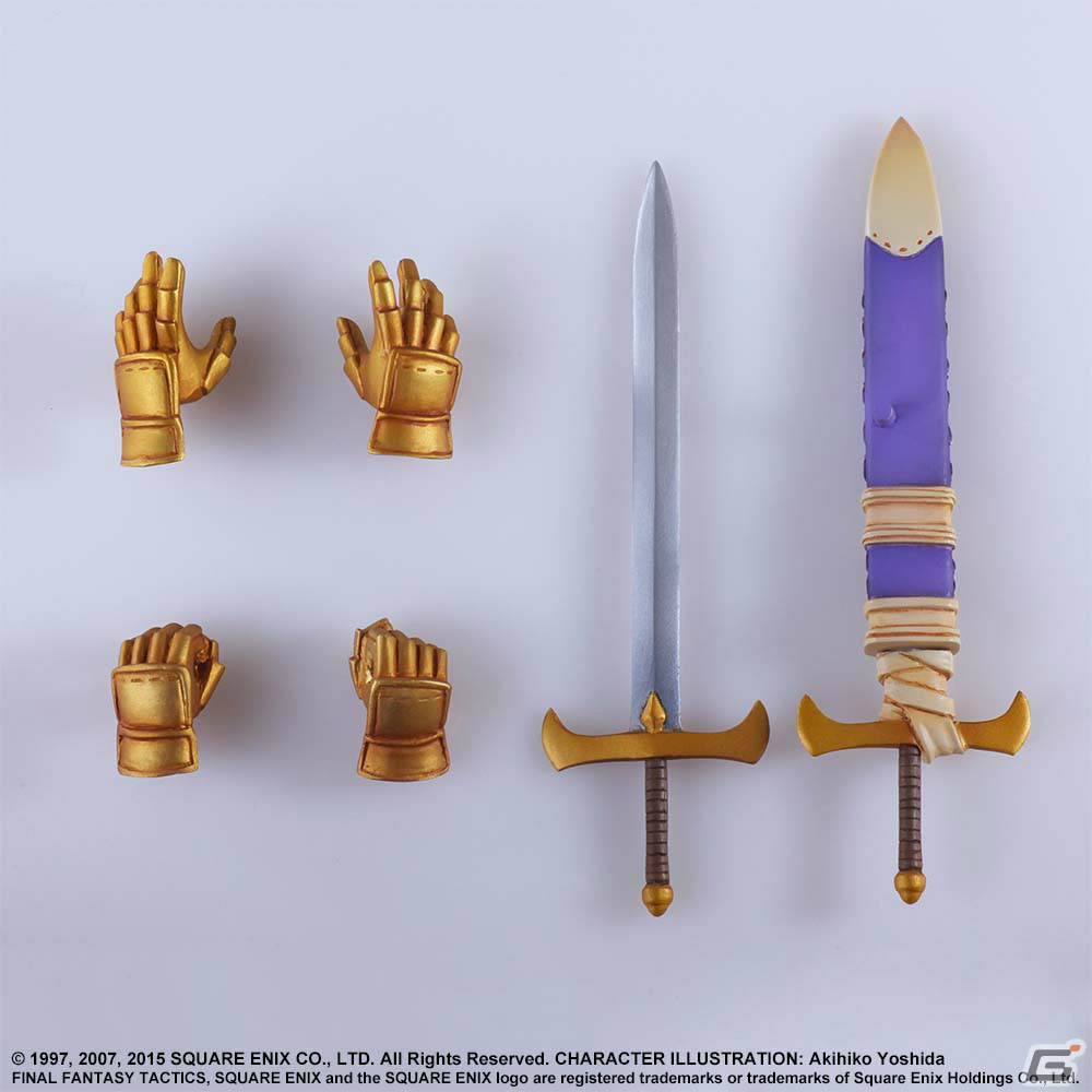 「ファイナルファンタジー タクティクス BRING ARTS」が発売決定！ラムザやアグリアス、ディリータが登場の画像26