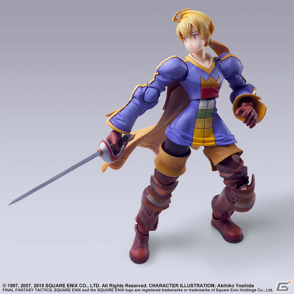 「ファイナルファンタジー タクティクス BRING ARTS」が発売決定！ラムザやアグリアス、ディリータが登場の画像4