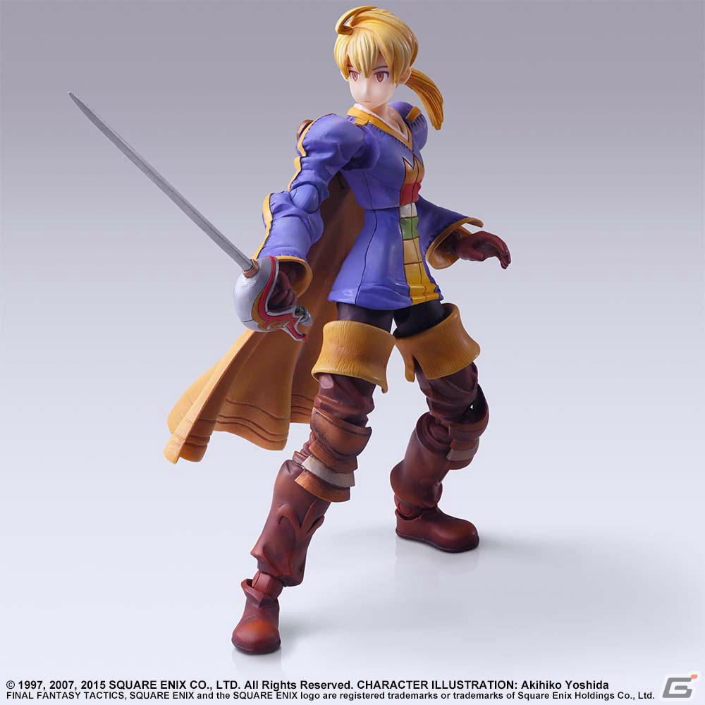 「ファイナルファンタジー タクティクス BRING ARTS」が発売決定！ラムザやアグリアス、ディリータが登場の画像5