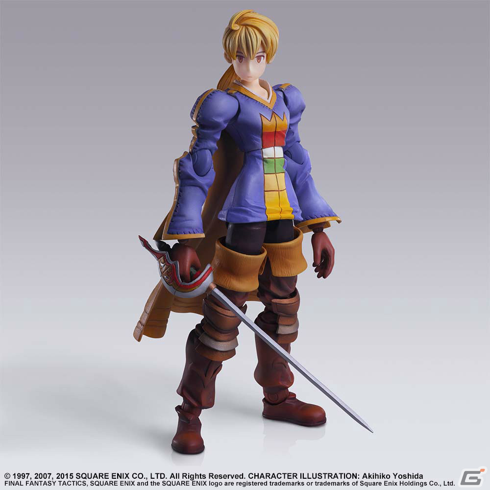 「ファイナルファンタジー タクティクス BRING ARTS」が発売決定！ラムザやアグリアス、ディリータが登場の画像6