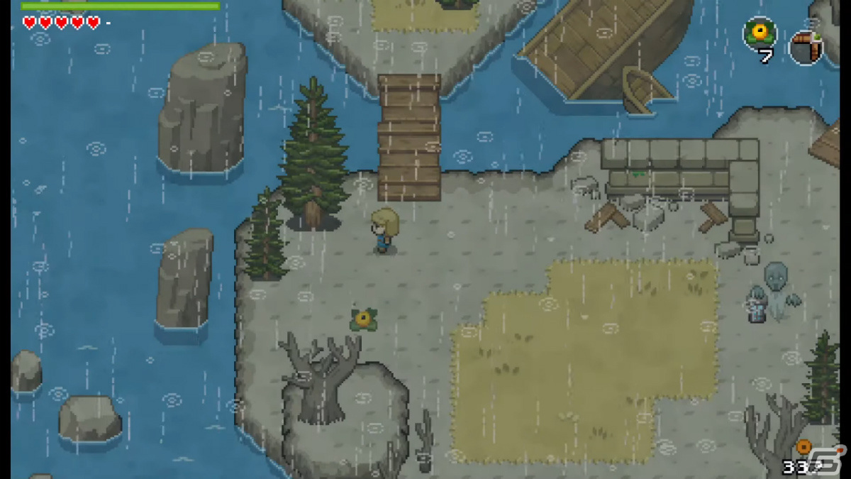 ゼルダ風アクションRPG「オーシャンズハート」のSwitch版が発売！少女ティリアとなって美しい島々を探索しようの画像5