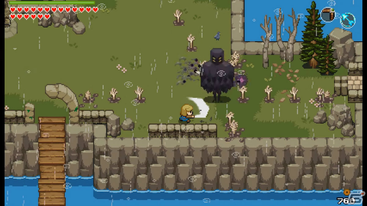 ゼルダ風アクションRPG「オーシャンズハート」のSwitch版が発売！少女ティリアとなって美しい島々を探索しようの画像7