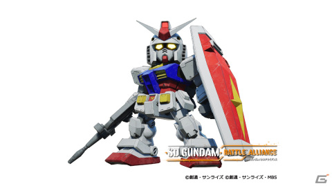 「SDガンダム バトルアライアンス」が2022年に発売！1人でも3人でも楽しめる新たなSDガンダムアクションRPGの画像10