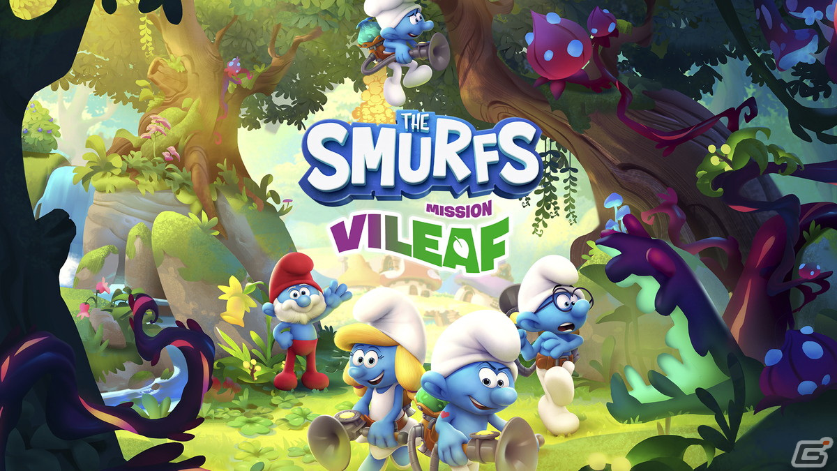 スマーフのアドベンチャーゲーム「The Smurfs Mission Vileaf」がPS5/PS4/Switch向けに4月14日発売決定！の画像1