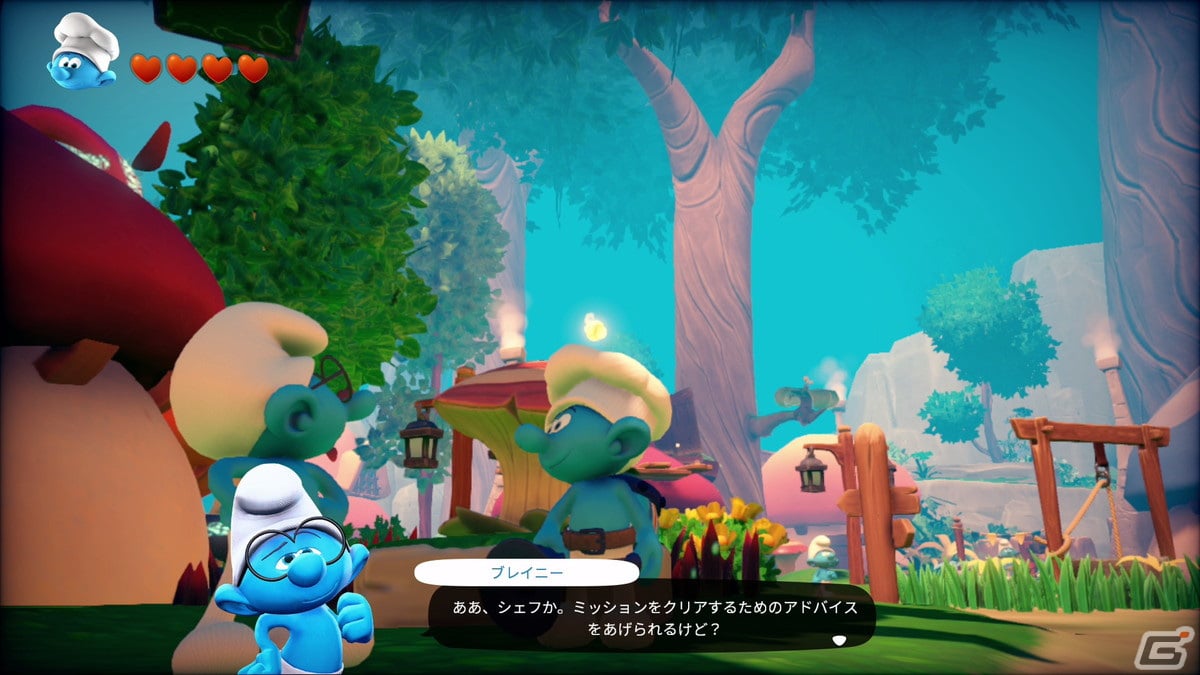 スマーフのアドベンチャーゲーム The Smurfs Mission Vileaf がps5 Ps4 Switch向けに4月14日発売決定 の画像 Gamer