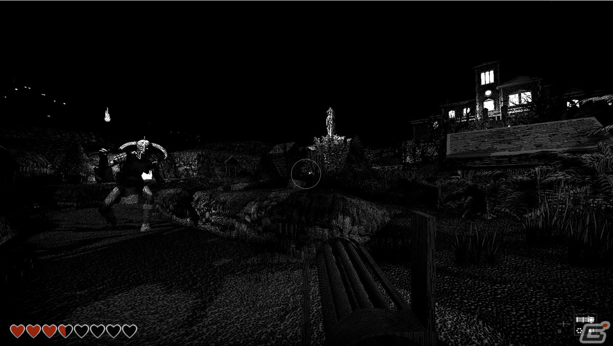 白黒のペンとインクで描かれたスタイルのユニークなビジュアルのFPS「KINGDOM of the DEAD」がSteam向けに本日リリースの画像8
