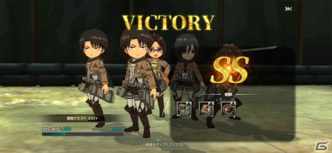「進撃の巨人」の世界観をゆるく共有して楽しめる一作！「進撃の巨人Brave Order」レビューの画像13