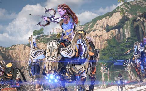 「Horizon Forbidden West」アーロイが挑戦できる遺跡や闘技場などの「試練」を紹介するトレーラーが公開！