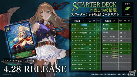 「Shadowverse EVOLVE」が「ブシロードカードゲーム祭2022」に出展！スターターデッキの収録カードやプレイガイドも公開中の画像2