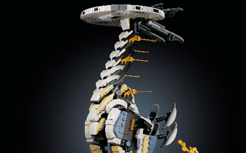 アーロイと機械獣トールネックがレゴに！「レゴ Horizon Forbidden West トールネック」が5月1日に発売