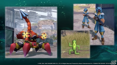 「ファイナルファンタジーVII ザ ファーストソルジャー」ローポリゴン風のクラウドたちが登場！？「FFVII 25周年記念コラボ」が実施の画像3