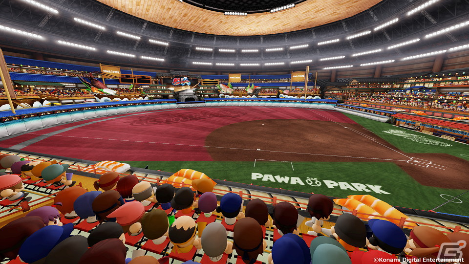 「eBASEBALLパワフルプロ野球2022」新モードのパワパークに搭載されるアトラクション「寿司サバイバル」の情報が公開！の画像6