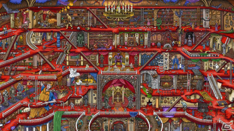 iOS版「迷路探偵ピエール：ラビリンス・シティ」が3月3日に配信！絵本をもとに制作された迷路探検アドベンチャーの画像1