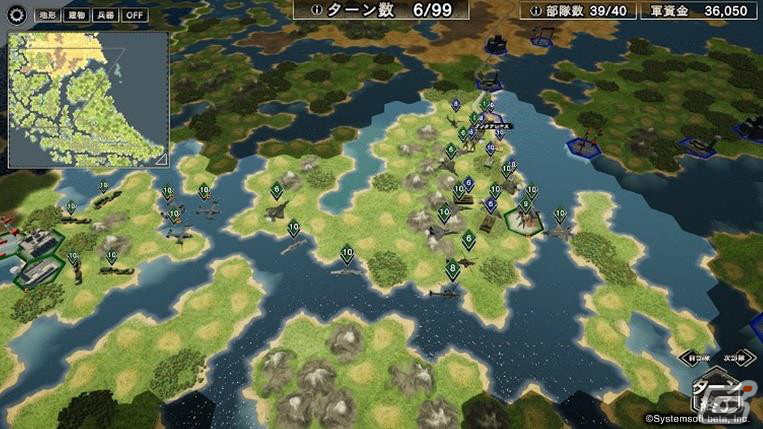 「大戦略SSB」にて追加マップ2種の配信が開始！3月に配信予定の「エーゲ海海戦」など5マップの情報も公開の画像11