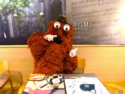 「劇場版『DEEMO サクラノオト』×LovePiano」コラボ実施中の横浜ブルク13にムックが登場！の画像3