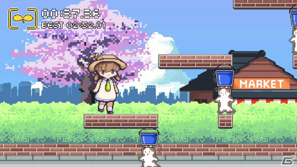 Switch/Steam「スーパーナナル」が3月に発売！キュートなビジュアルと直感的な操作が魅力のラン＆ジャンプアクションの画像3