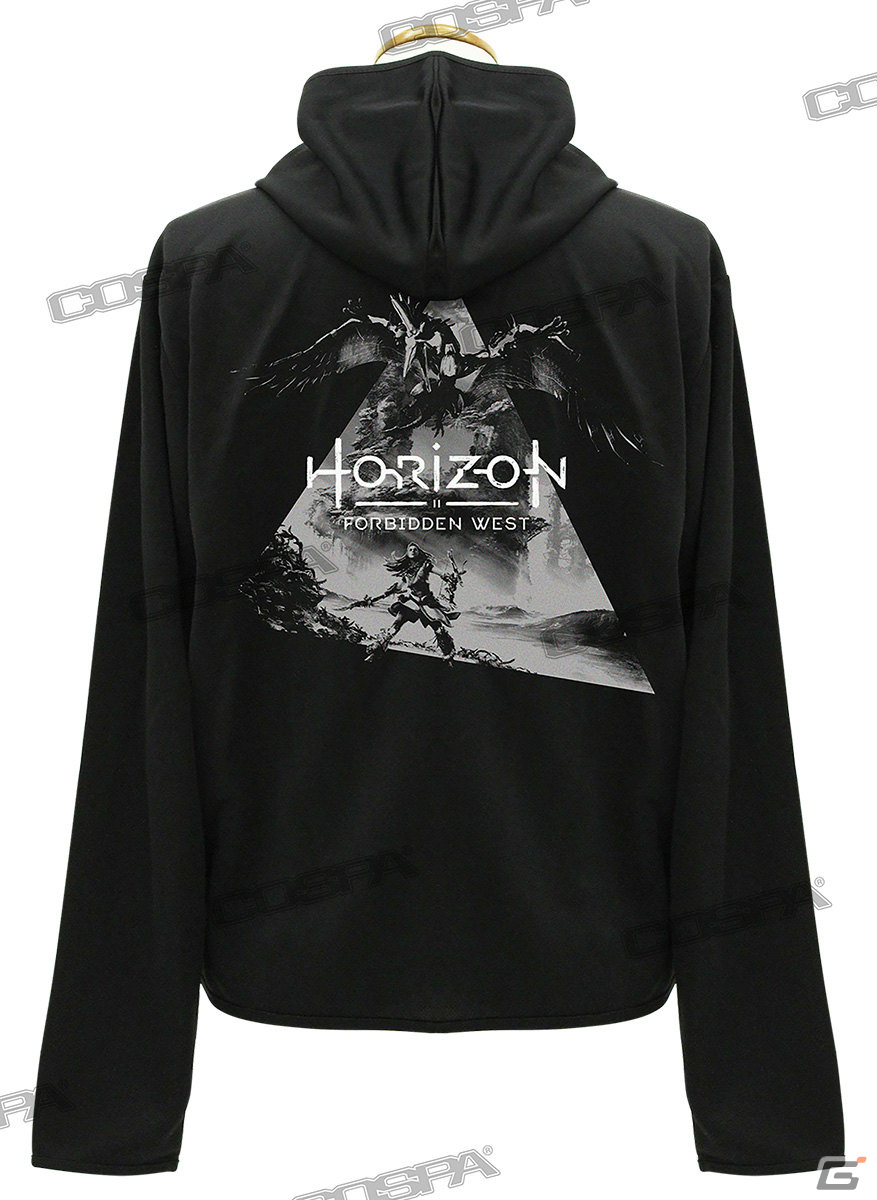 「Horizon Forbidden West」キービジュアルがデザインされたTシャツなど4アイテムが4月下旬に発売！の画像1