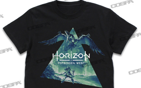「Horizon Forbidden West」キービジュアルがデザインされたTシャツなど4アイテムが4月下旬に発売！