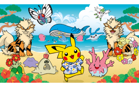 「そらとぶピカチュウプロジェクト」の新たな取り組み「めんそーれ沖縄！ポケんちゅ集合チュウ！」が発表！