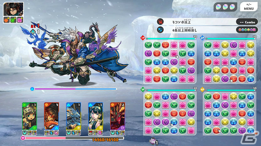 PUZZLE & DRAGONS Nintendo Switch Edition」が配信！最大4人の協力