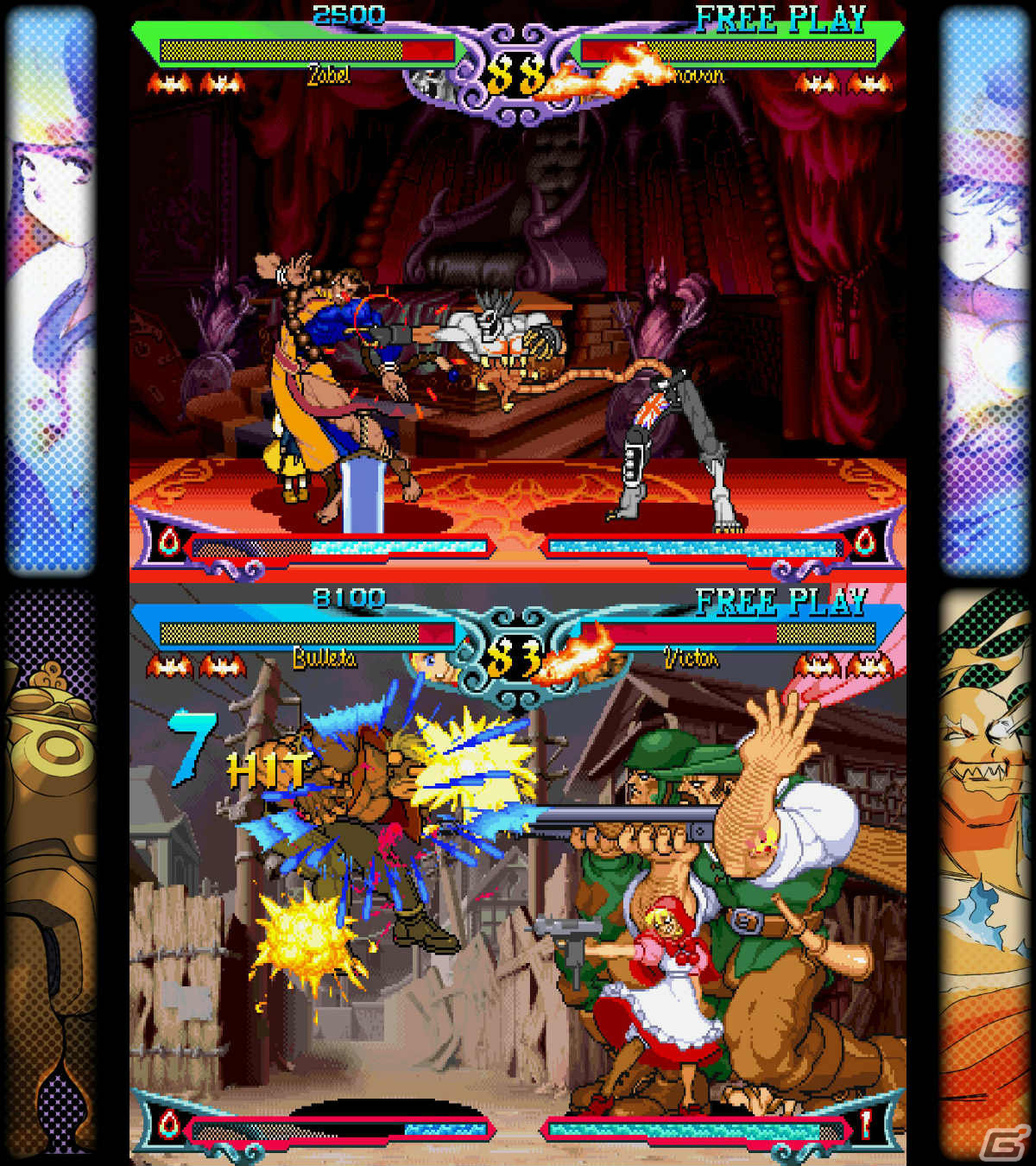 ヴァンパイア　ポスター　まとめ売りセット　格闘ゲーム　格ゲー ヴァンパイアポスターまとめ売りセット格闘ゲーム格ゲー