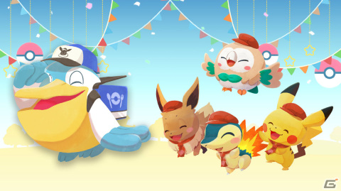 「ようこそ！ポケモンカフェ ～まぜまぜパズル～」幻のポケモン・ビクティニも登場！新機能「デリバリー」が実装の画像2