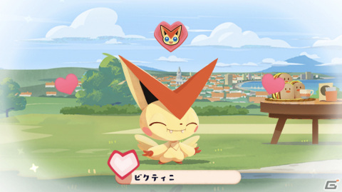 「ようこそ！ポケモンカフェ ～まぜまぜパズル～」幻のポケモン・ビクティニも登場！新機能「デリバリー」が実装の画像5