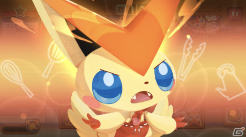 「ようこそ！ポケモンカフェ ～まぜまぜパズル～」幻のポケモン・ビクティニも登場！新機能「デリバリー」が実装の画像8