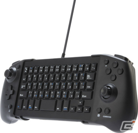 Switch用「CYBER・USBキーボード」の発売日が2月25日に決定！ダブルスタイルコントローラーとのお得なセットも同時発売の画像6