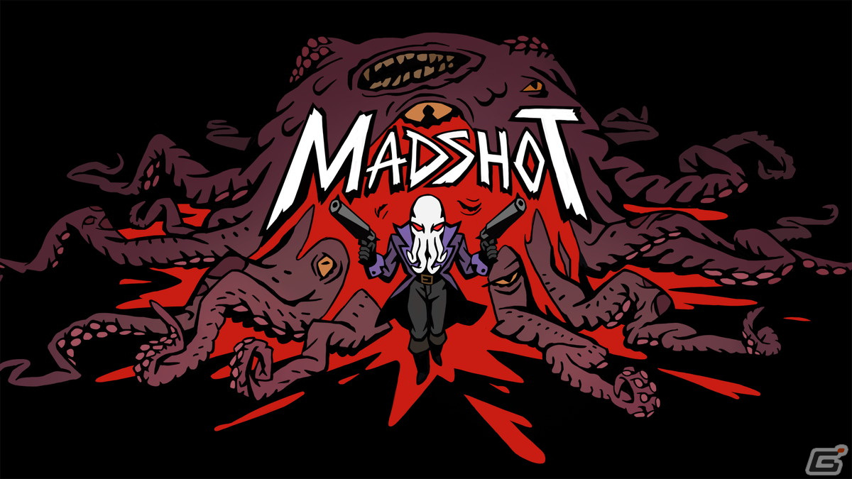 「MADSHOT」の体験版がSteam Next フェスにて配信！クトゥルフに飲み込まれてしまった街を探索していく2DローグライクACTの画像1
