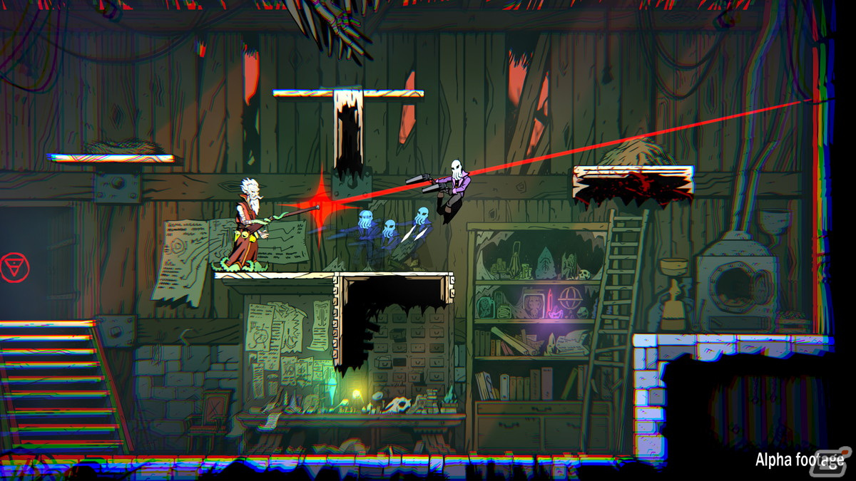 「MADSHOT」の体験版がSteam Next フェスにて配信！クトゥルフに飲み込まれてしまった街を探索していく2DローグライクACTの画像9