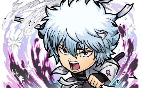 「共闘ことばRPG コトダマン」坂田銀時（白夜叉）や神威（夜兎族）が登場！TVアニメ「銀魂」とのコラボ第2弾が2月25日より実施
