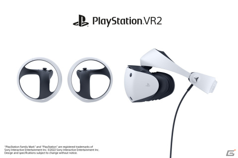 PS5向け次世代VRシステム「PlayStation VR2」「PlayStation VR2 Senseコントローラー」のデザインが公開！の画像2