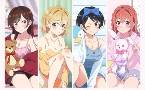 年末のコミケで販売された「彼女、お借りします」の描き下ろしグッズの事後販売がAniFavで実施中