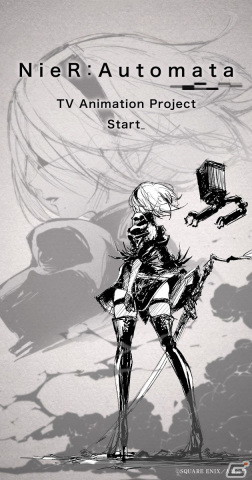 「NieR:Automata」TVアニメ化！描き下ろしアニメビジュアル、告知トレーラーが公開の画像1