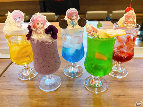 TVアニメ「五等分の花嫁∬」×カプコンカフェ 池袋店のコラボメニュー＆グッズをレポートの画像1