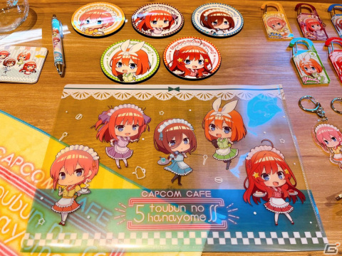 TVアニメ「五等分の花嫁∬」×カプコンカフェ 池袋店のコラボメニュー＆グッズをレポートの画像20