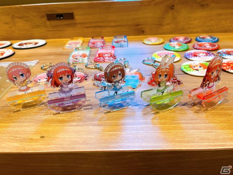 TVアニメ「五等分の花嫁∬」×カプコンカフェ 池袋店のコラボメニュー＆グッズをレポートの画像22
