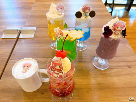 TVアニメ「五等分の花嫁∬」×カプコンカフェ 池袋店のコラボメニュー＆グッズをレポートの画像4