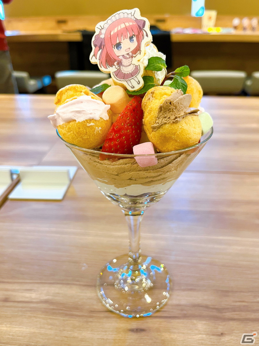 TVアニメ「五等分の花嫁∬」×カプコンカフェ 池袋店のコラボメニュー＆グッズをレポートの画像12
