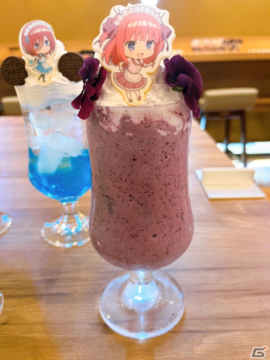 TVアニメ「五等分の花嫁∬」×カプコンカフェ 池袋店のコラボメニュー＆グッズをレポートの画像15