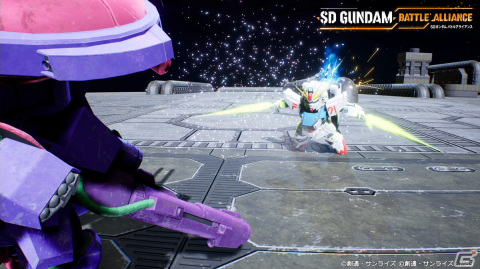 モビルスーツを自らの手で操作できる「SDガンダム バトルアライアンス」を紹介！Zガンダムやユニコーンガンダムなど参戦機体の一部も明らかにの画像5