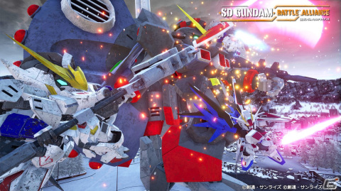 モビルスーツを自らの手で操作できる「SDガンダム バトルアライアンス」を紹介！Zガンダムやユニコーンガンダムなど参戦機体の一部も明らかにの画像9