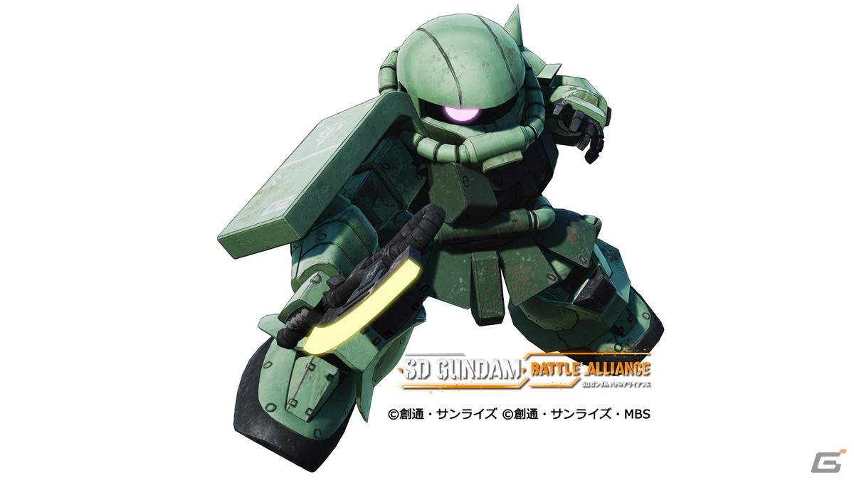 モビルスーツを自らの手で操作できる「SDガンダム バトル