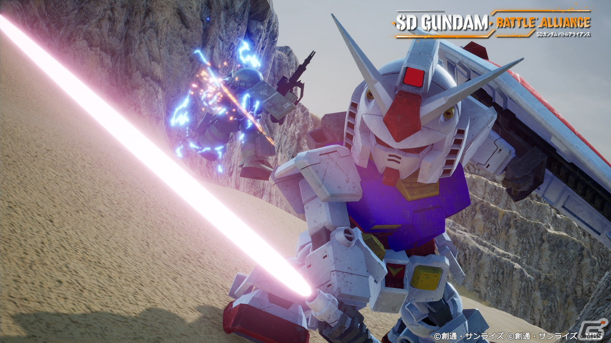 モビルスーツを自らの手で操作できる「SDガンダム バトルアライアンス」を紹介！Zガンダムやユニコーンガンダムなど参戦機体の一部も明らかにの画像2