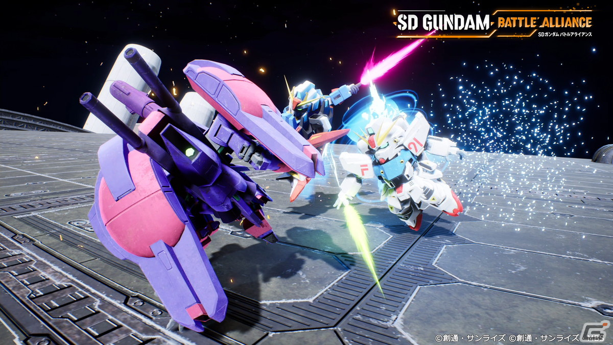 モビルスーツを自らの手で操作できる「SDガンダム バトルアライアンス」を紹介！Zガンダムやユニコーンガンダムなど参戦機体の一部も明らかにの画像35