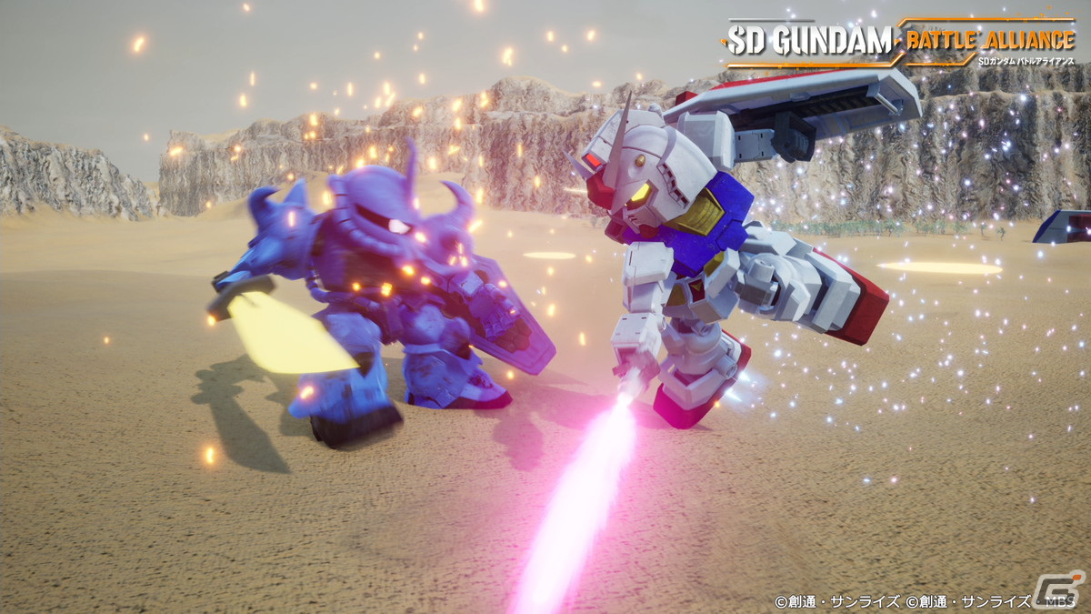 モビルスーツを自らの手で操作できる「SDガンダム バトルアライアンス」を紹介！Zガンダムやユニコーンガンダムなど参戦機体の一部も明らかにの画像36