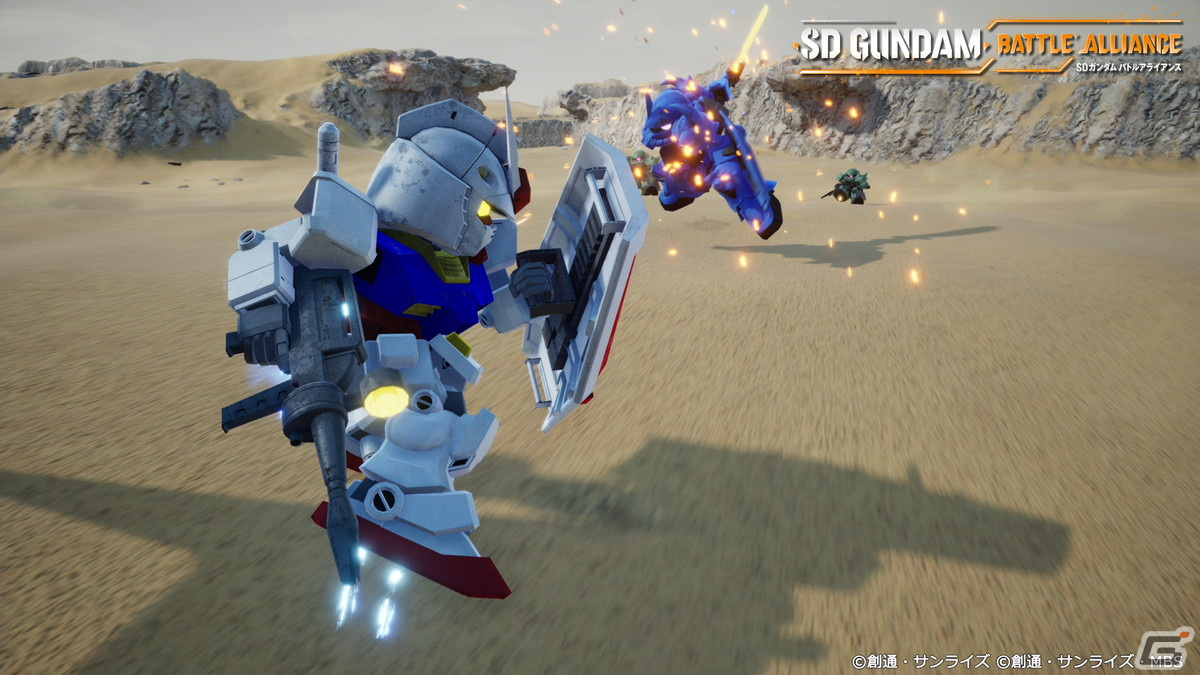 モビルスーツを自らの手で操作できる「SDガンダム バトルアライアンス」を紹介！Zガンダムやユニコーンガンダムなど参戦機体の一部も明らかにの画像37