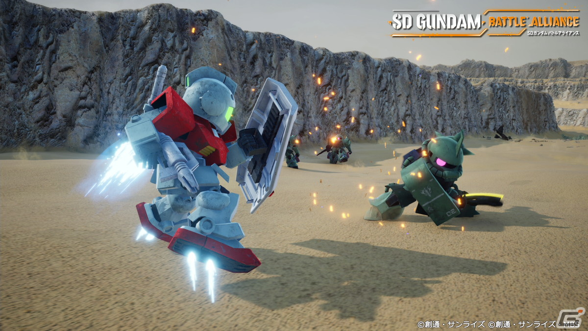 モビルスーツを自らの手で操作できる「SDガンダム バトルアライアンス」を紹介！Zガンダムやユニコーンガンダムなど参戦機体の一部も明らかにの画像38