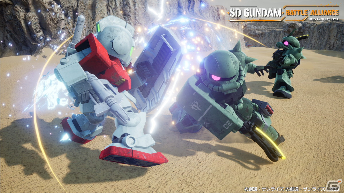 モビルスーツを自らの手で操作できる「SDガンダム バトルアライアンス」を紹介！Zガンダムやユニコーンガンダムなど参戦機体の一部も明らかにの画像39